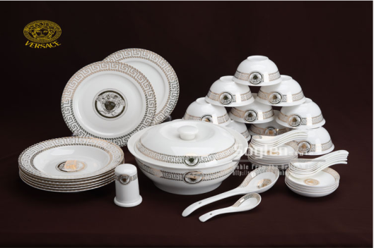 The Versace congee set, all complete for €100!